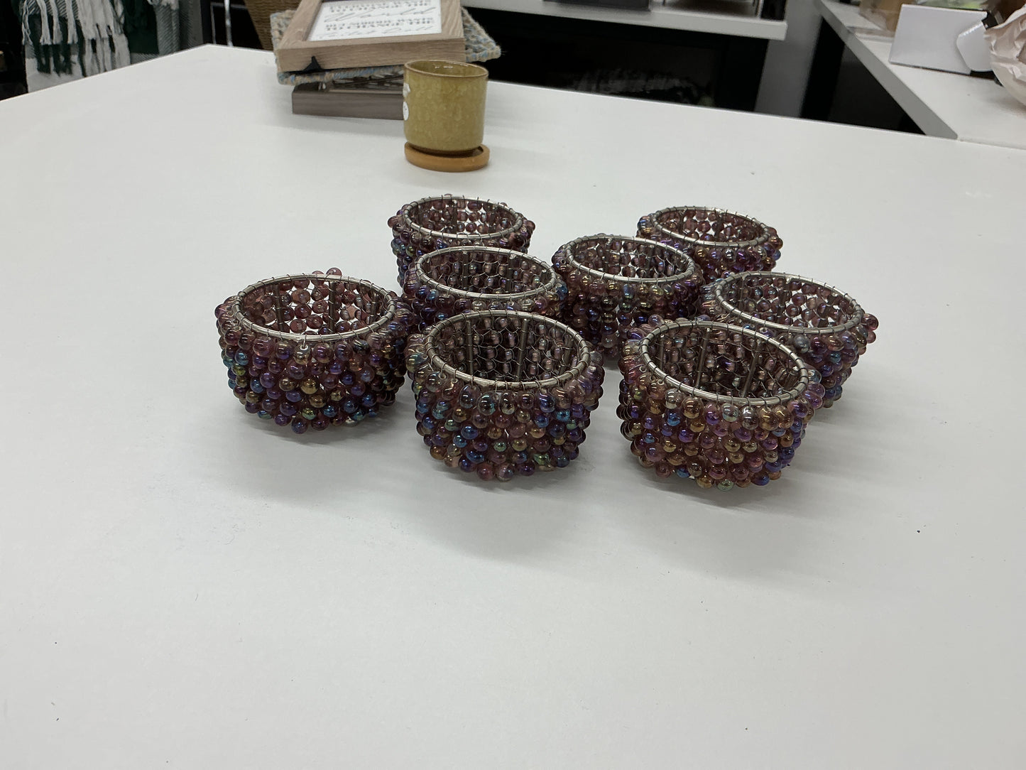 Beaded Votive