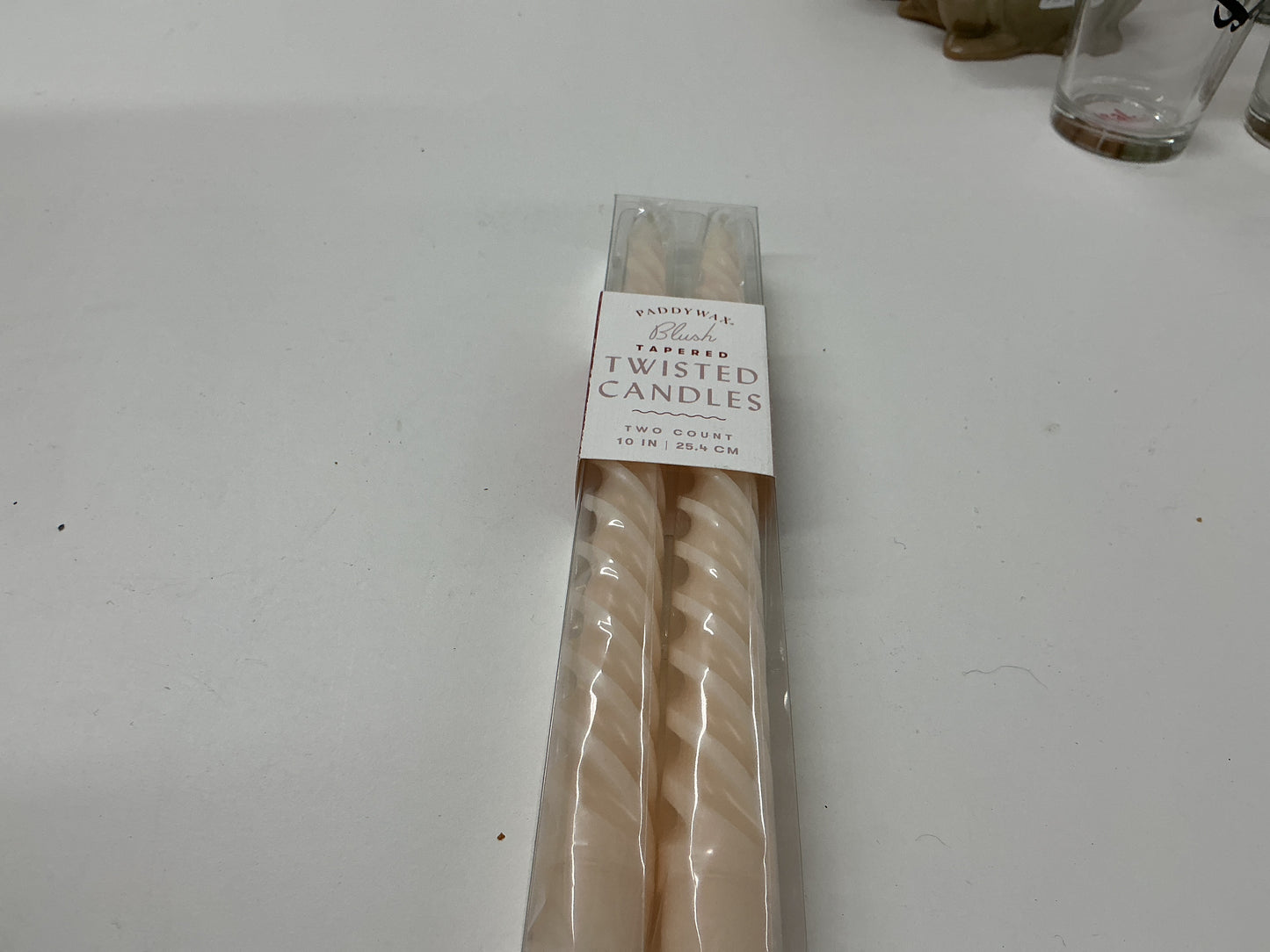 Twisted candle Blush