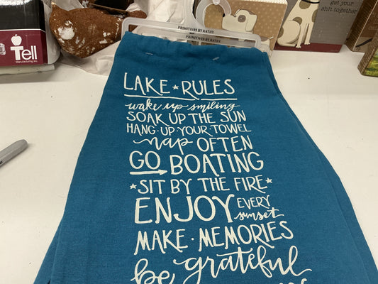 Towel Lake Rules