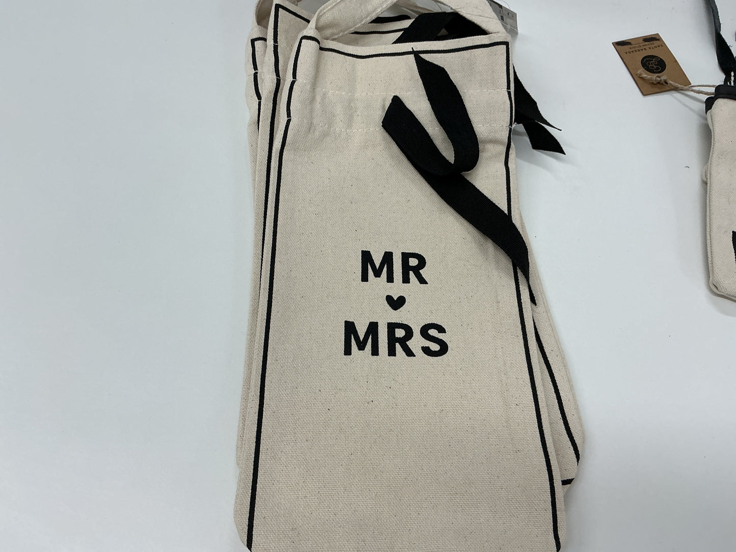 Mr & Mrs Wine Bag