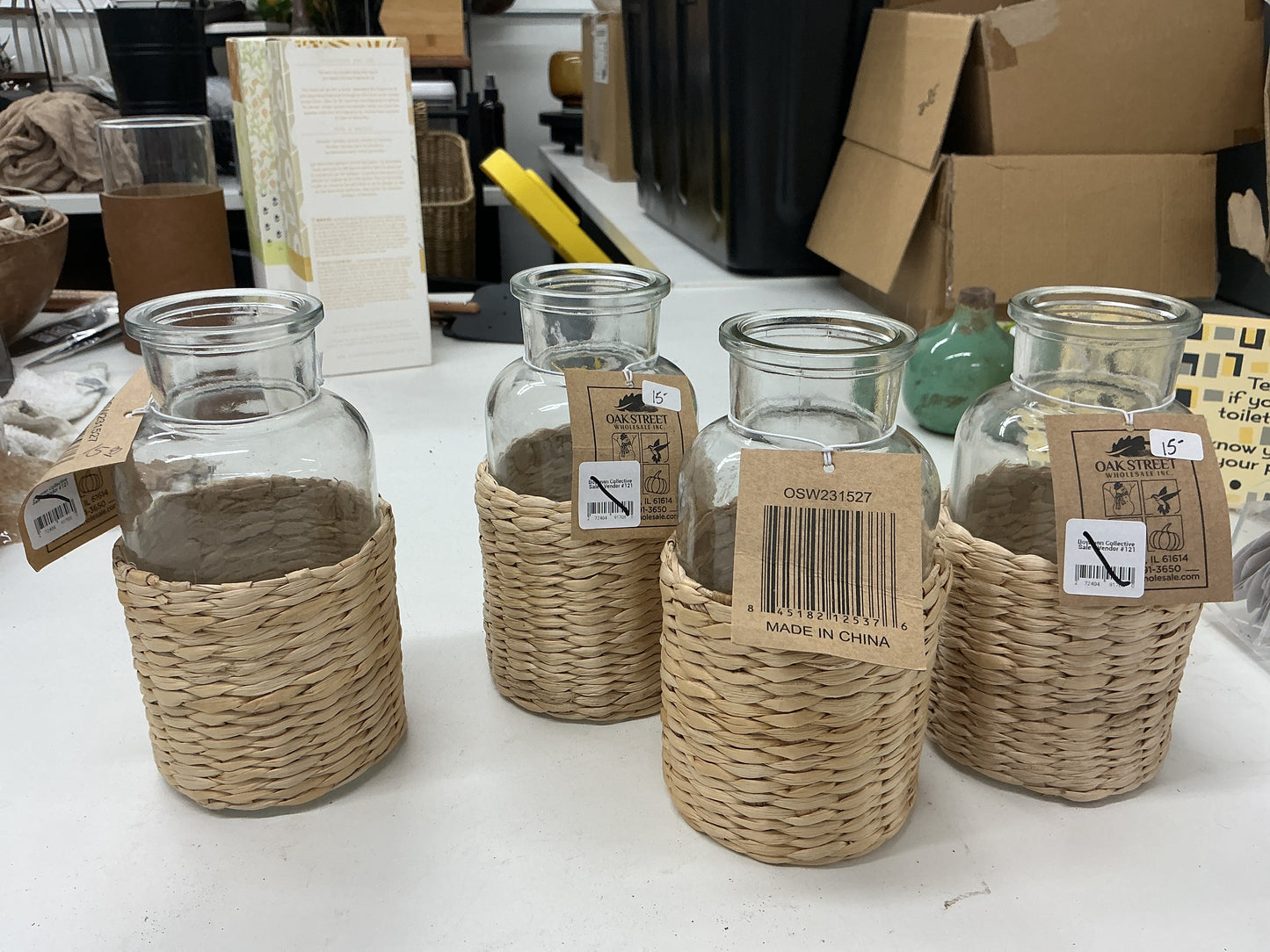 Wicker Vase