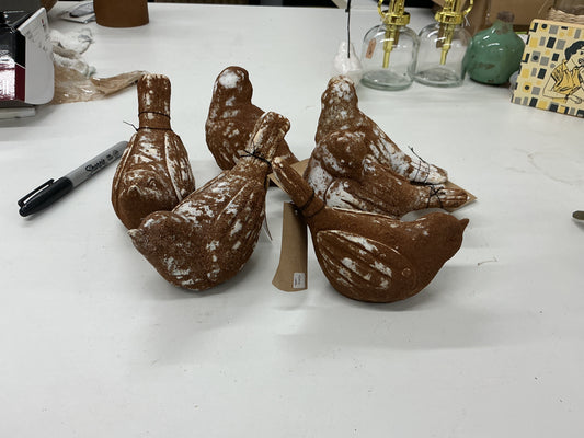Resin Distressed Bird