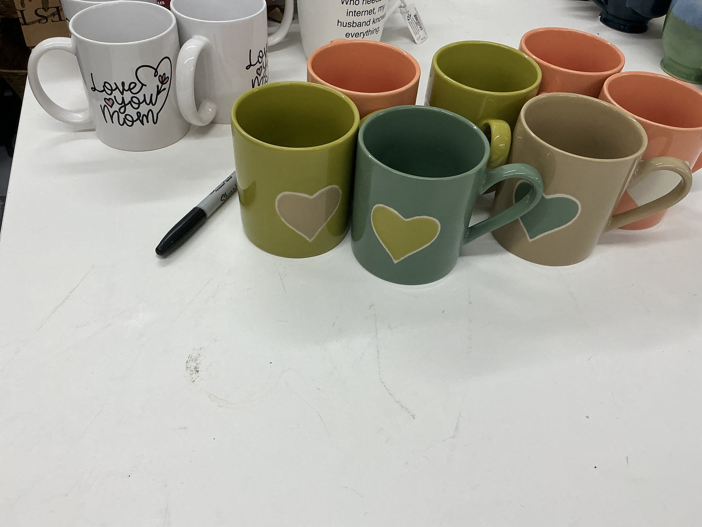 Heart Mugs