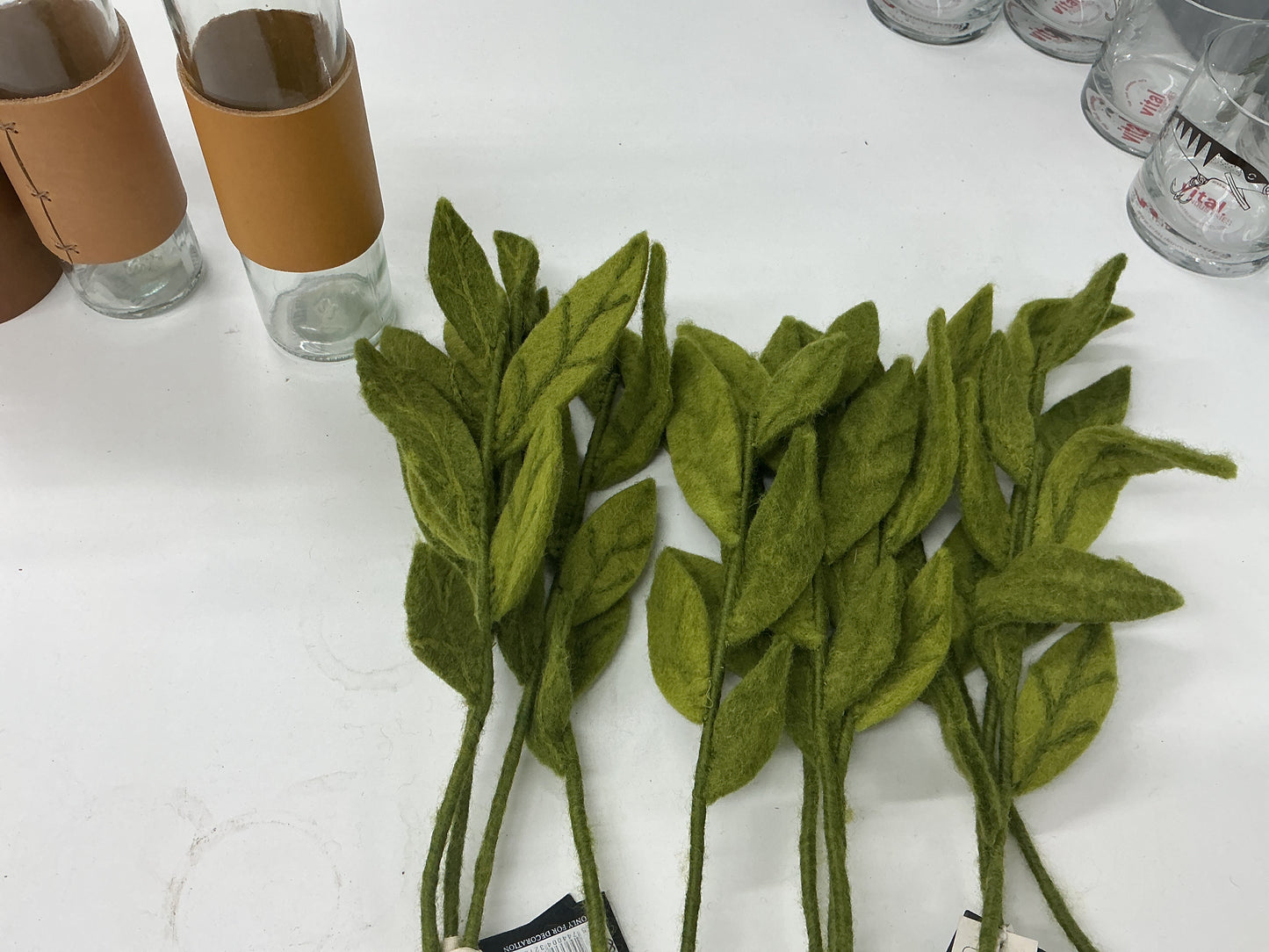 Felted Leaves