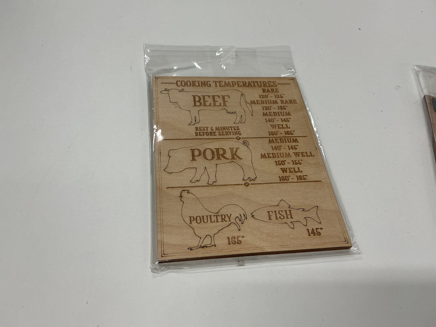 Cooking Temp Magnet
