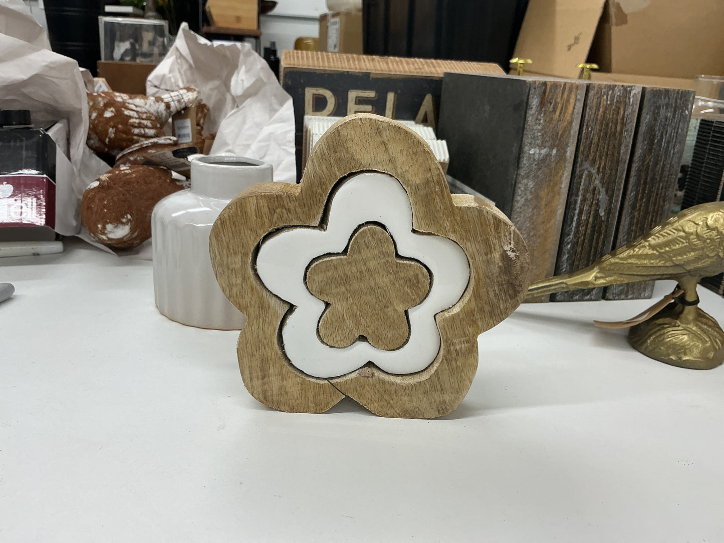 Daisy Flower Block