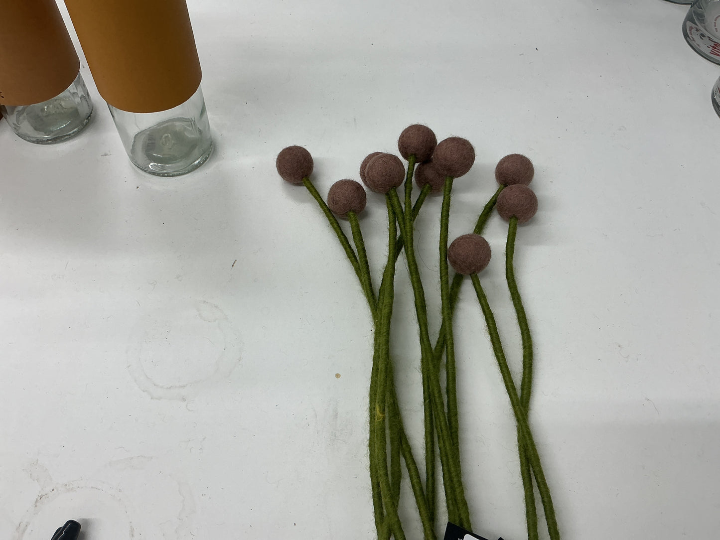 Felted Lavender Flower Sm
